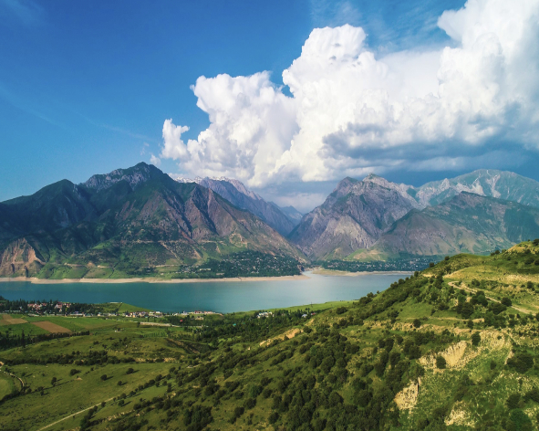 De la chaine des Tian Shan à Samarcande